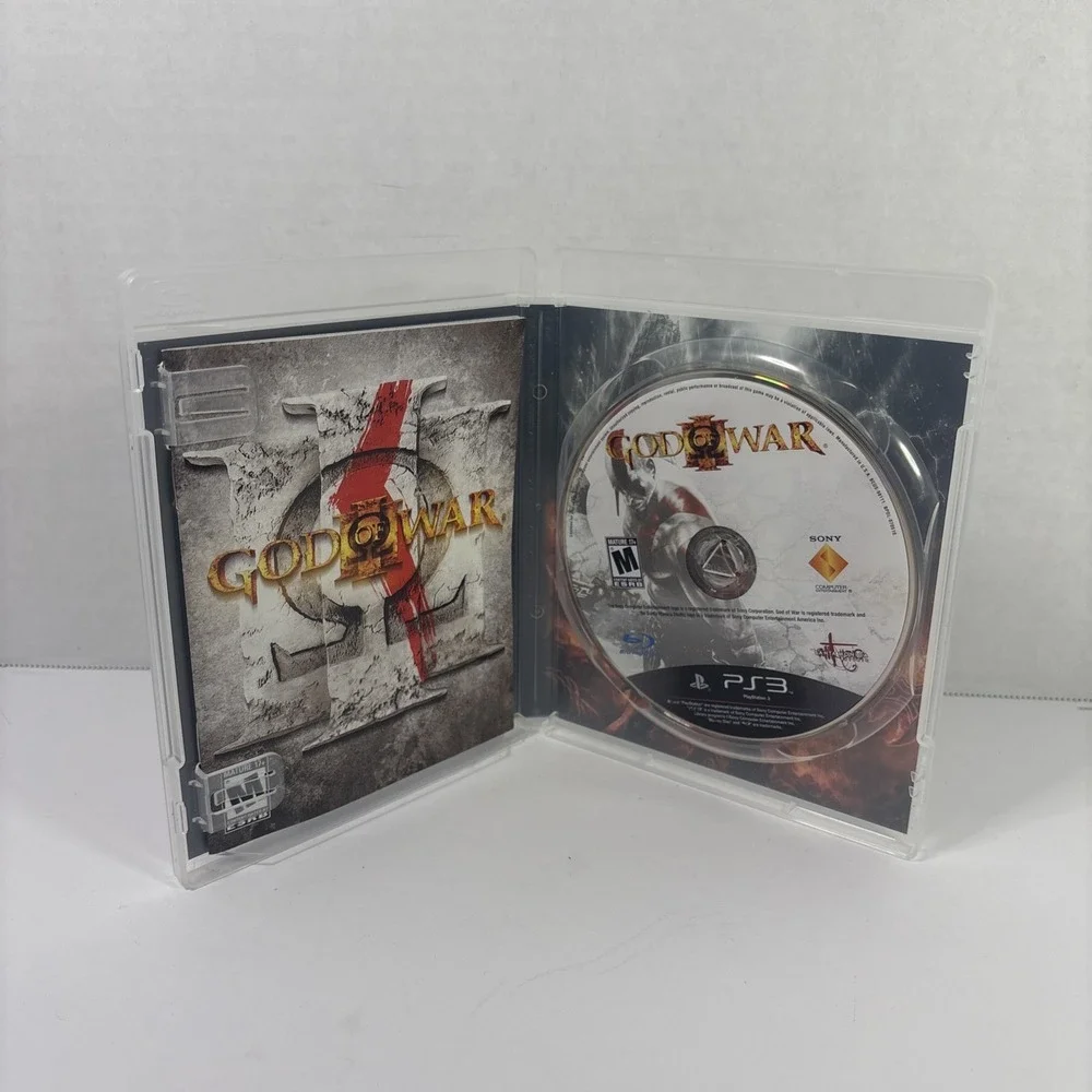 God of War III PS3 Sony PlayStation 3 Tested Game No Manual